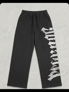 (SOLD)YoungLA 2016 Revenge Arc Baggy Sweatpants Black SZ- M